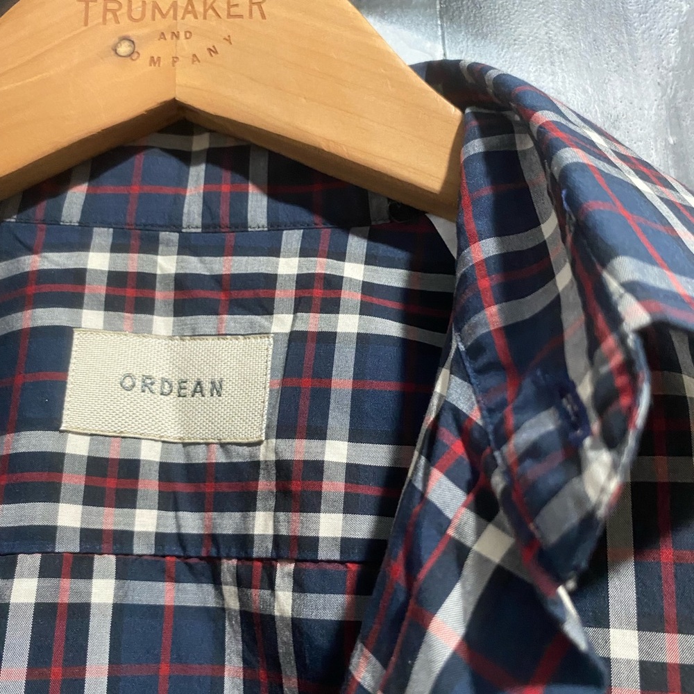 Ordean mens 100% cotton shirt neck size 15